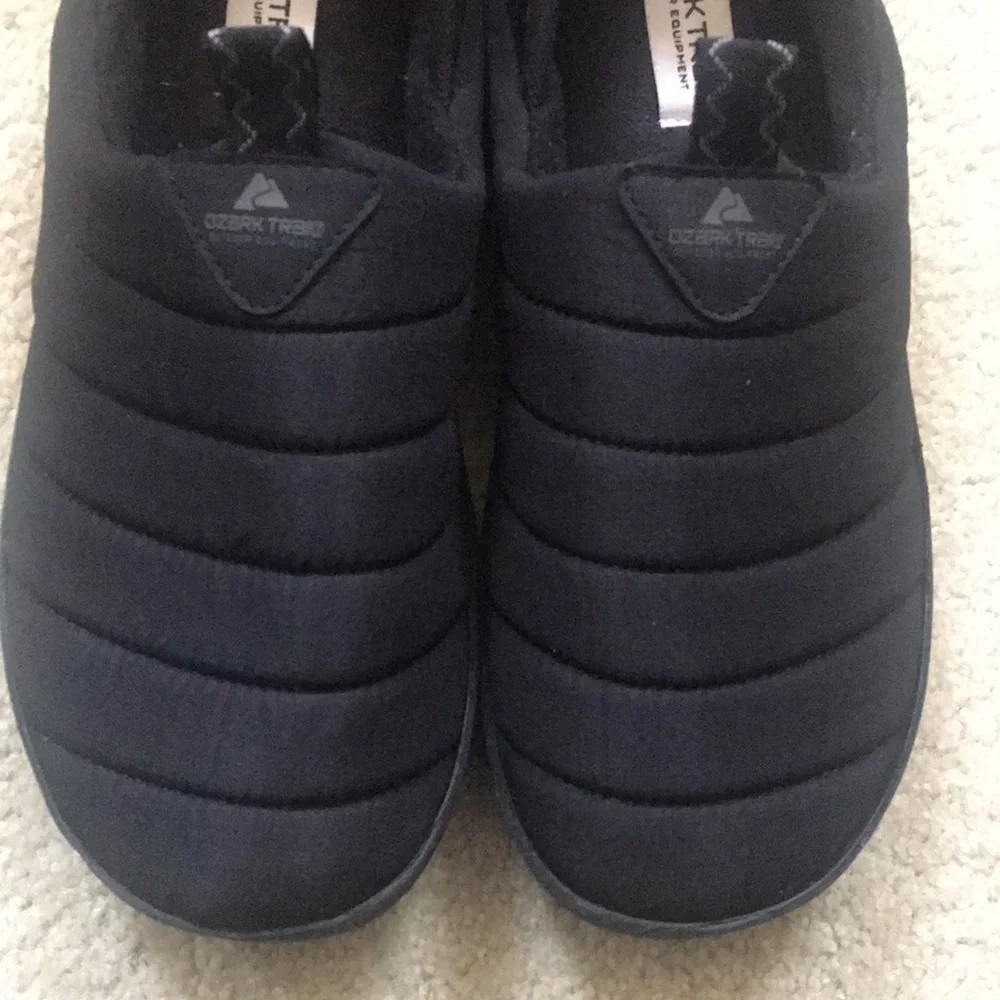 Ozark Trail Outdoor Equipment Water Repellent Slip on Memory Foam Slippers-9